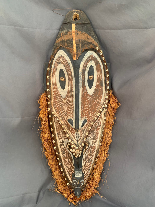 LARGE WOOD NEW GUINEA MASK