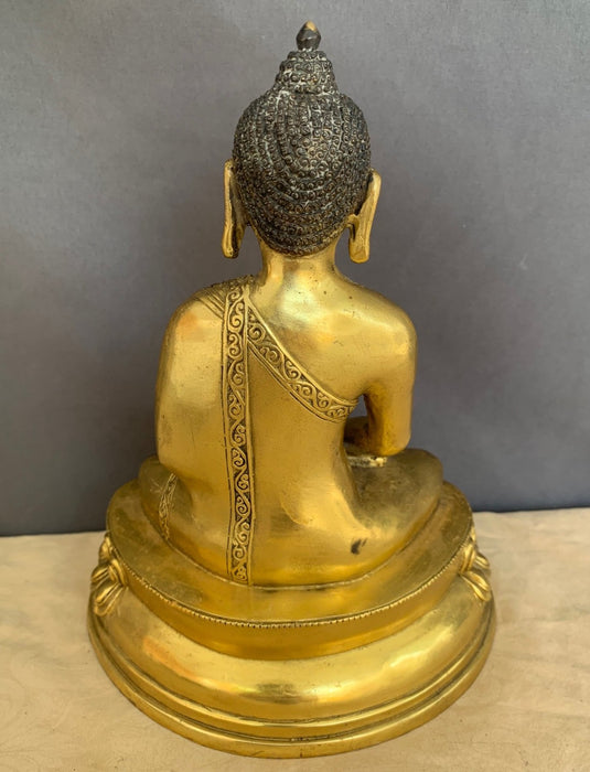 BRASS BUDDHA STATUE