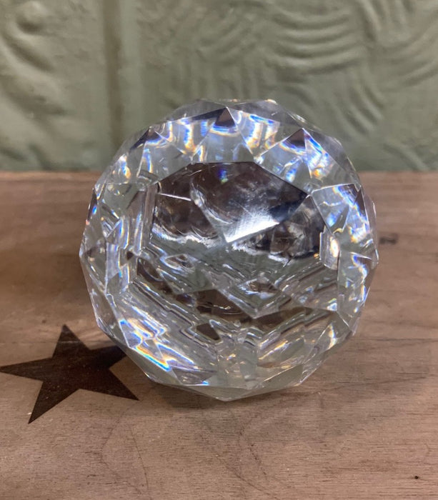 HEAVY CRYSTAL STOPPER