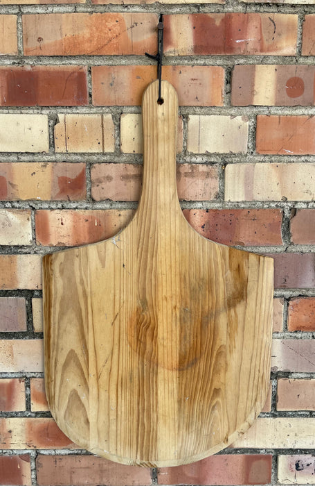 SMALL WOOD CUTTING BOARD WITH HANDLE