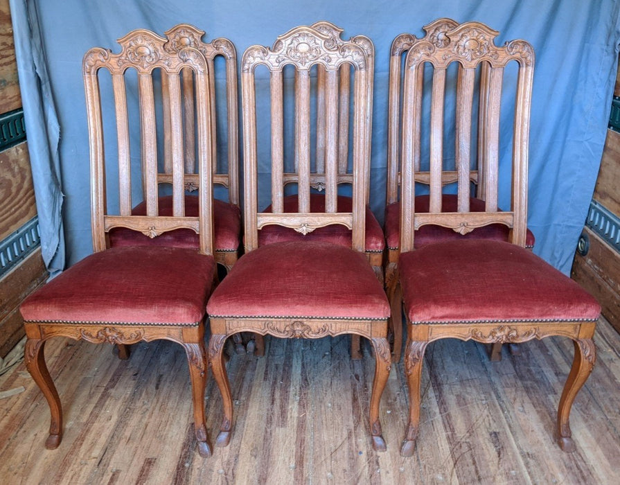 SET OF 6 LIGHT LIEGES CHAIRS FROM SET