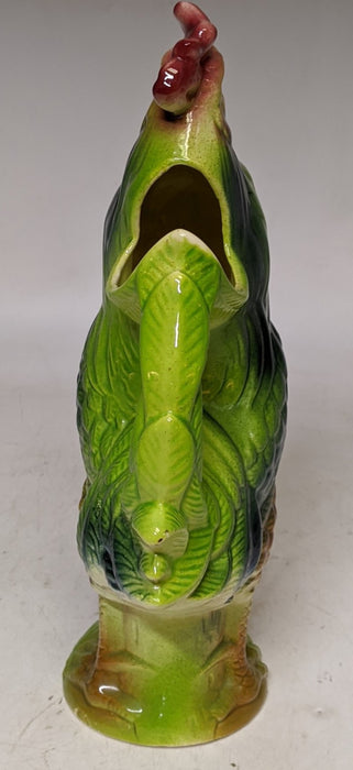 SAINT CLEMENTS MAJOLICA ROOSTER PITCHER