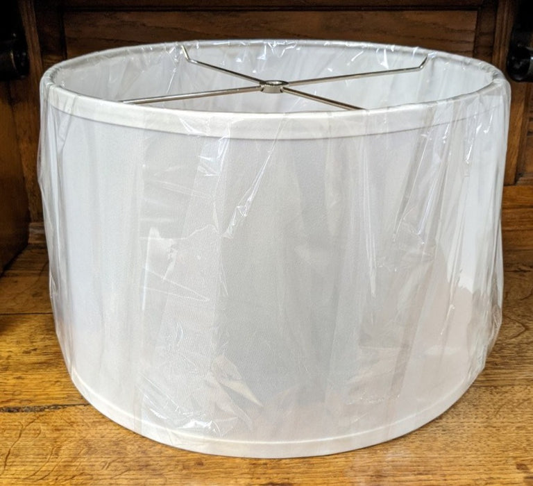 LARGE WHITE CYLINDER SHADE