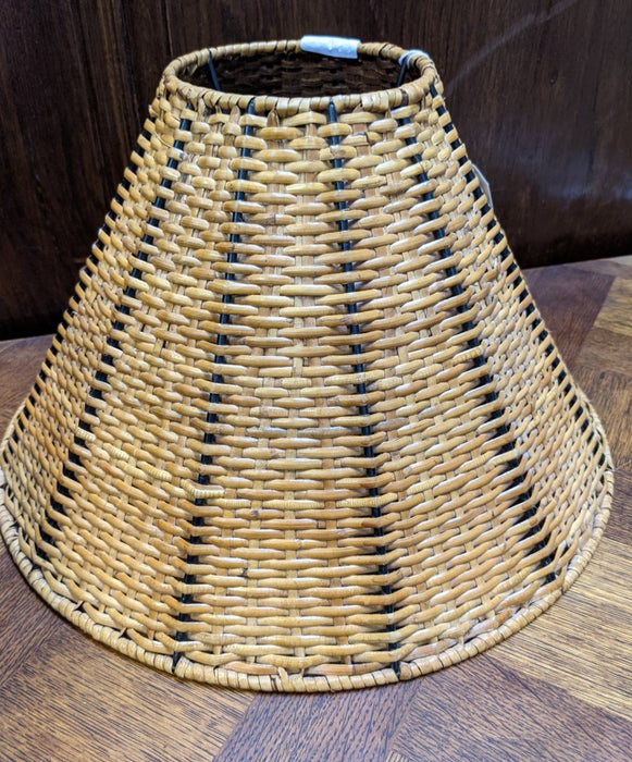 LIGHT BROWN WOVEN SHADE