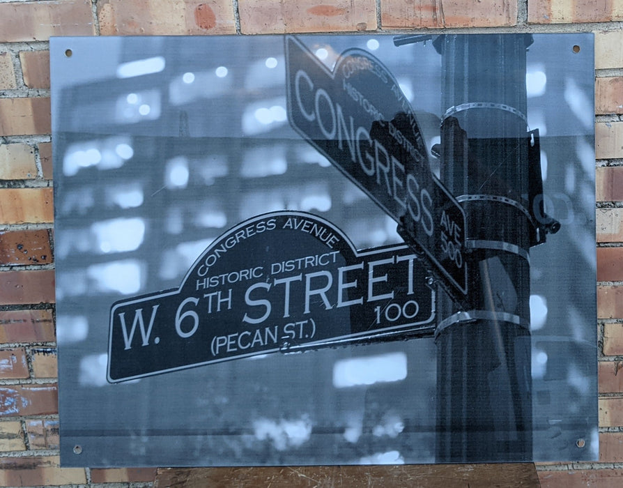 CONGRESS AVENUE ACRYLIC PRINT