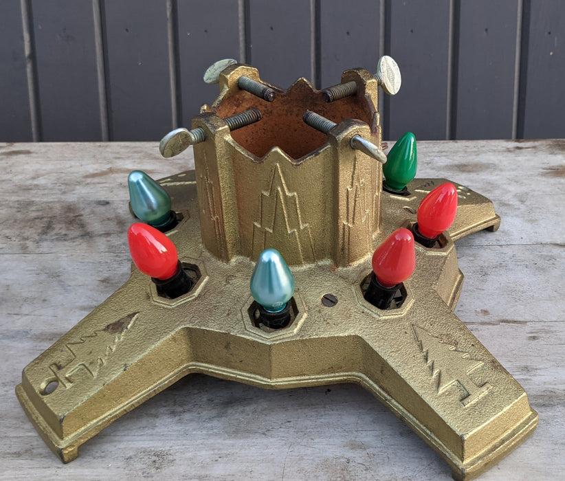 DECO LIGHTED CHRISTMAS TREE STAND