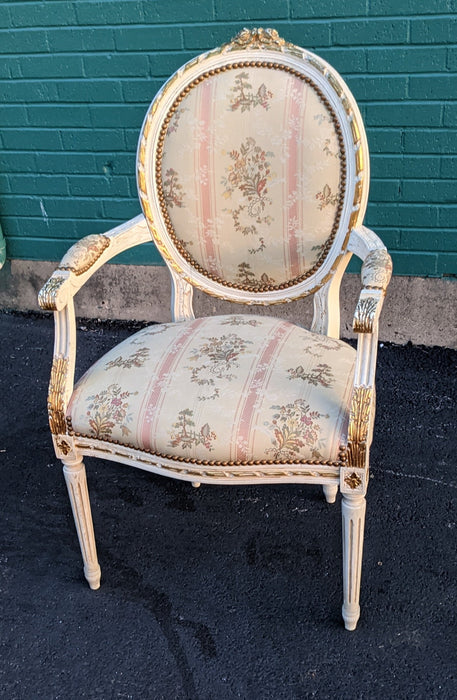 PAIR OF LOUIS XVI FAUTEUILS