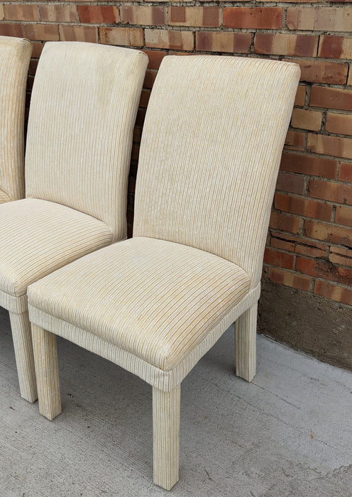 PAIR OF PARSONS CHAIRS