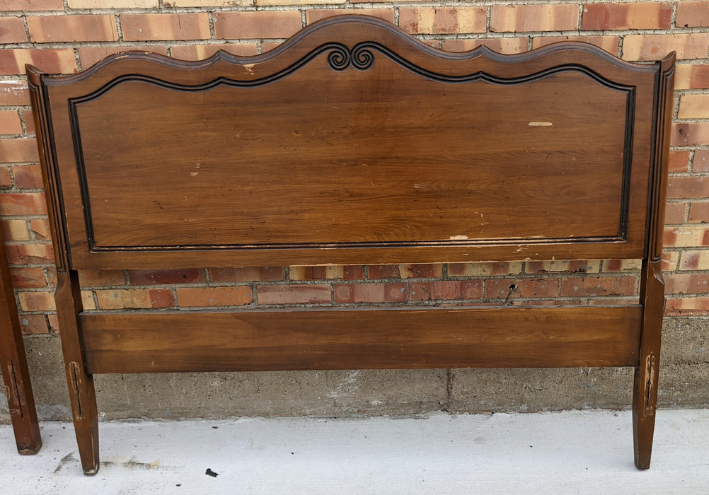FRENCH STYLE FULL SIZE HEADBOARD - AS FOUND