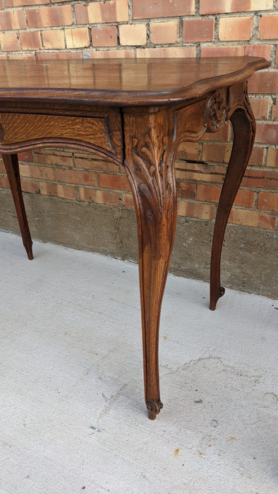 LARGE COUNTRY FRENCH OAK CENTER TABLE