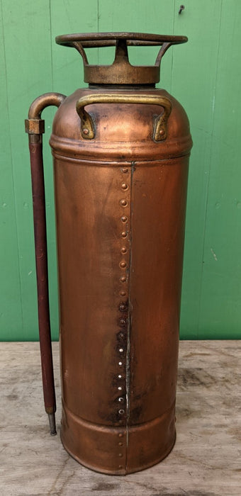 LARGE COPPER FIRE EXTINGUISHER