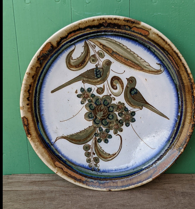 POTTERY BIRD PLATE