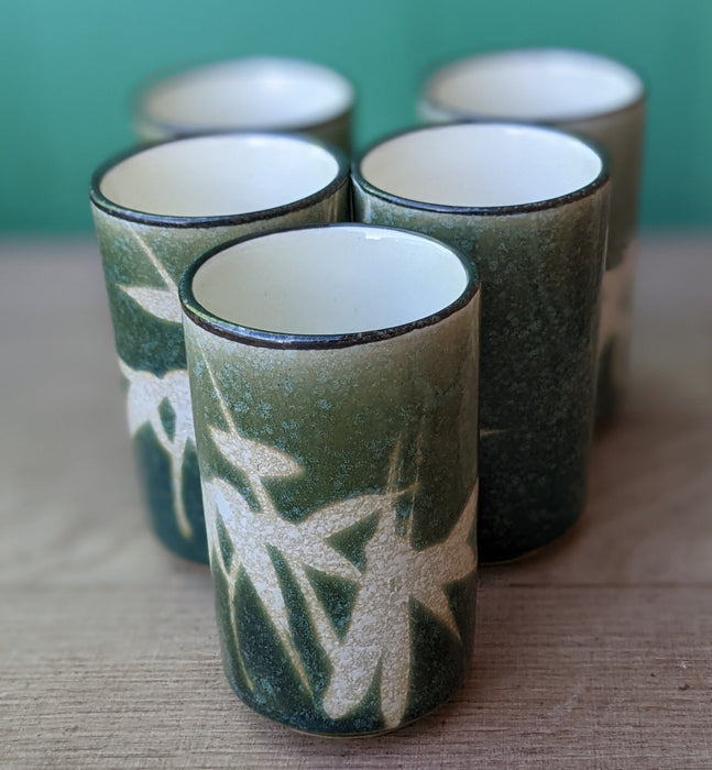 GREEN ASIAN TEA SET
