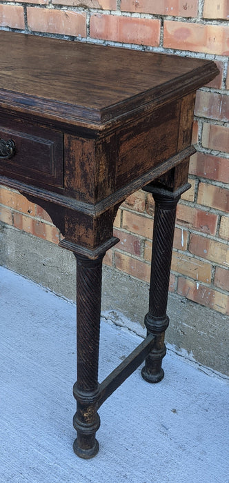 CHINESE CONSOLE TABLE WITH TWIST LEGS