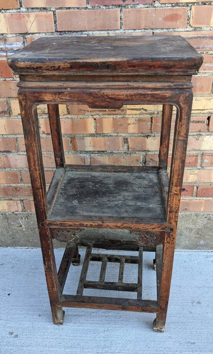 SMALL CHINESE 3 TIERED STAND AS FOUND