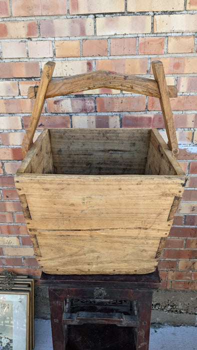 NATURAL CHINESE ELM GRAIN BUCKET