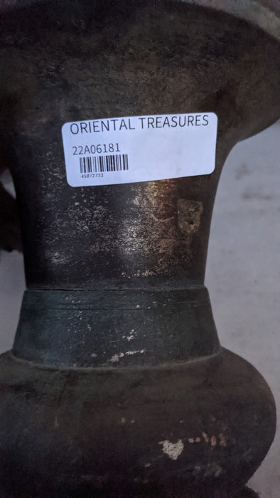 AS FOUND CHINESE METAL VASE