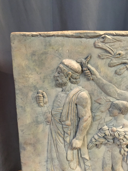 COMPOSITE WALL HANGING OF A GREEK SCENE