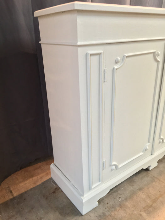 SHALLOW PAINTED CONSOLE CABINET