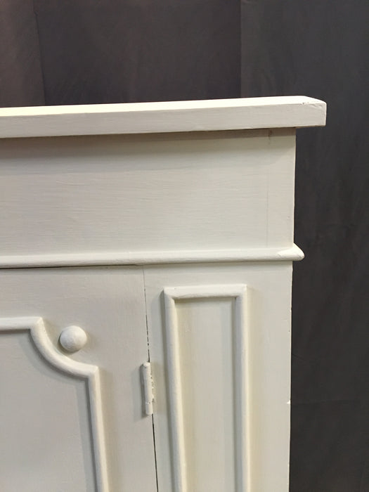 SHALLOW PAINTED CONSOLE CABINET