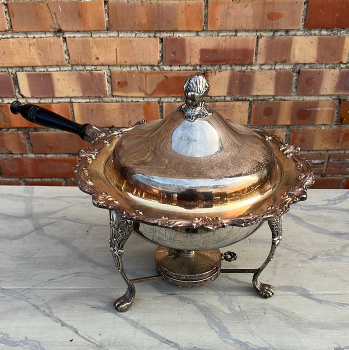 SILVER PLATE CHAFING DISH