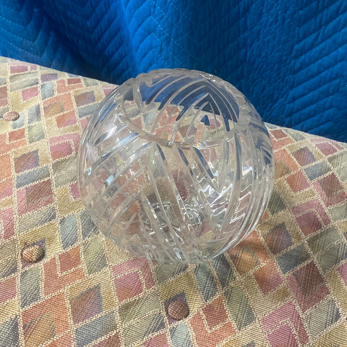 MEDIUM CRYSTAL ROSE BOWL