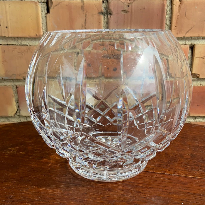 MEDIUM CRYSTAL ROSE BOWL