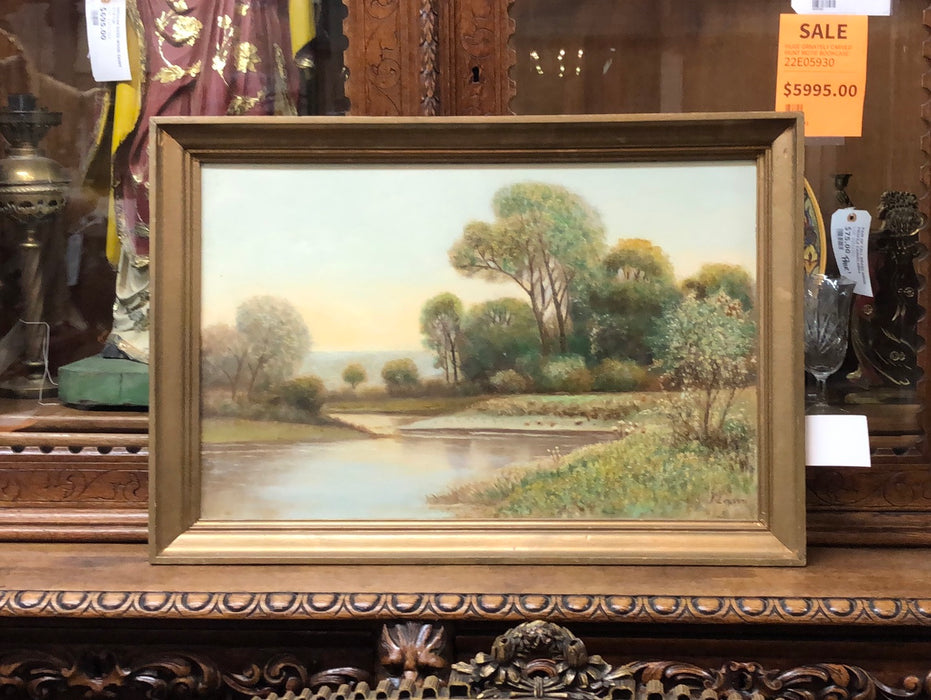 FRANK LAZARRO SAN ANTONIO LISTED ARTIST RIVER SCENE