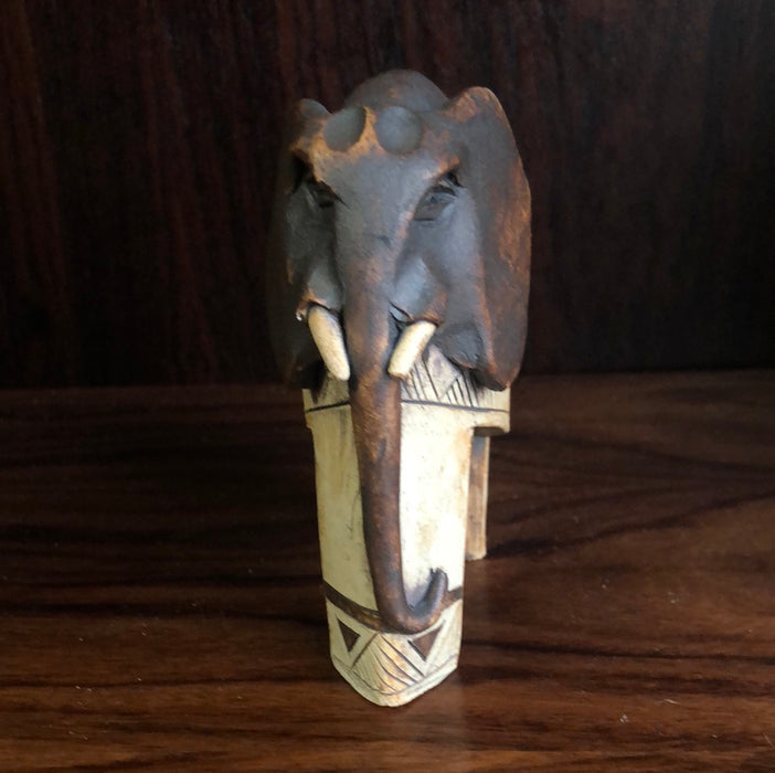 AFRICAN POTTERY ELEPHANT