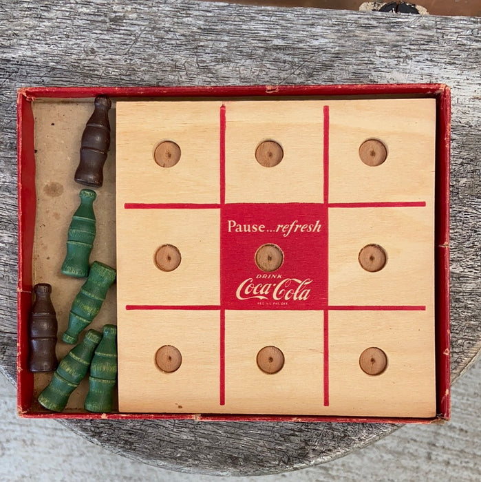 COCA COLA TIC TAC TOE GAME