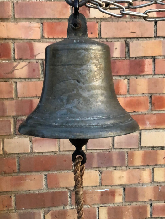 BRASS BELL WITH CLAPPER