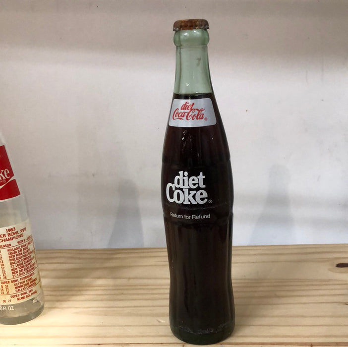 LARGE BOTTLE OF VINTAGE DIET COKE