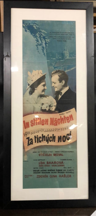 VERTICAL GERMAN MOVIE POSTER "IN STILLEN NÄCHTEN"