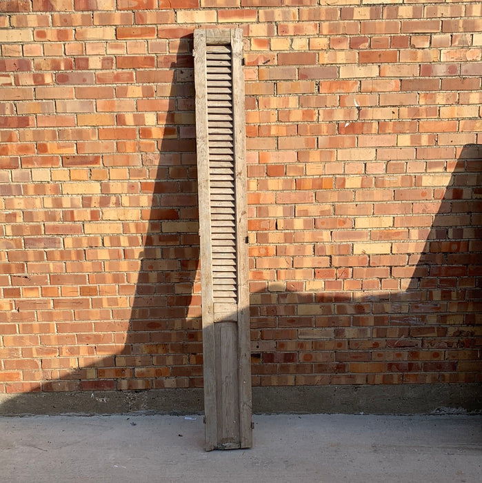 SINGLE RAW PINE SHUTTER