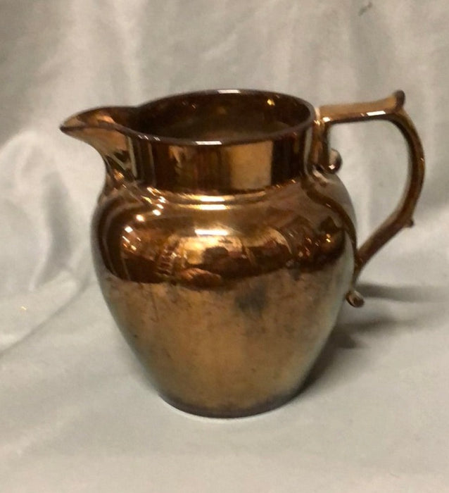 SIMPLE COPPER LUSTER PITCHER