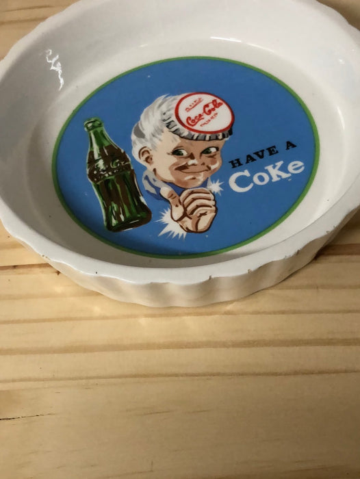 COCA-COLA RUFFLE EDGE BOWL