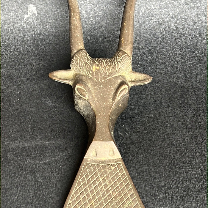 BRASS ANTELOPE HEAD