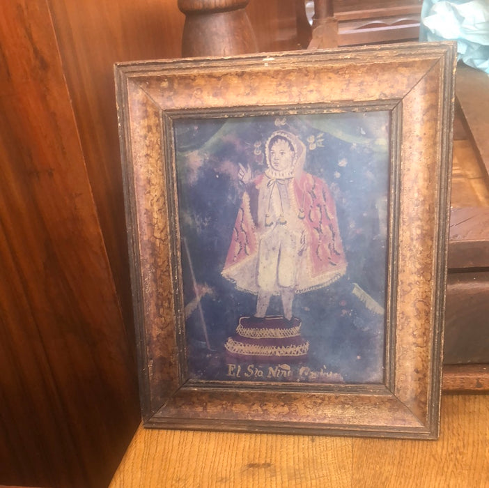 OIL PRINT ON BOARD OF EL SIA NINO