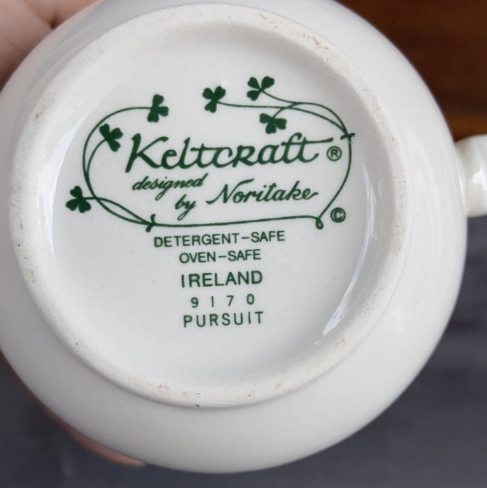 SMALL NORITAKE CUP AND SAUCER