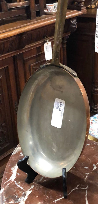 OVAL COPPER PAN