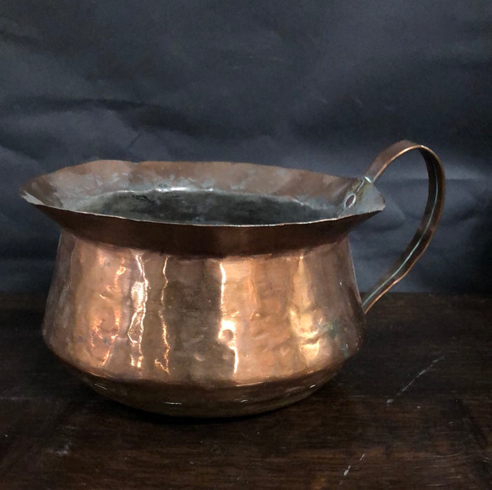 SMALL COPPER PLANTER POT
