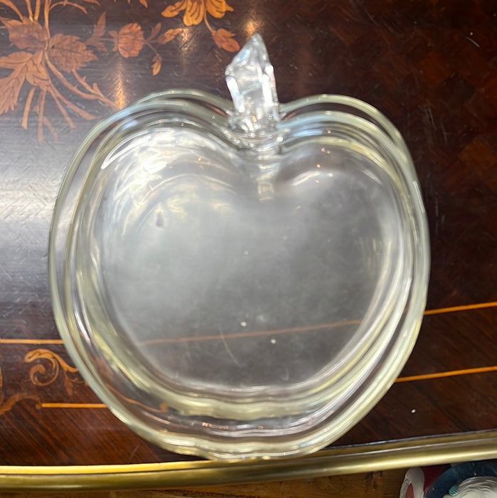SET OF FIVE APPLE SNACK PLATES