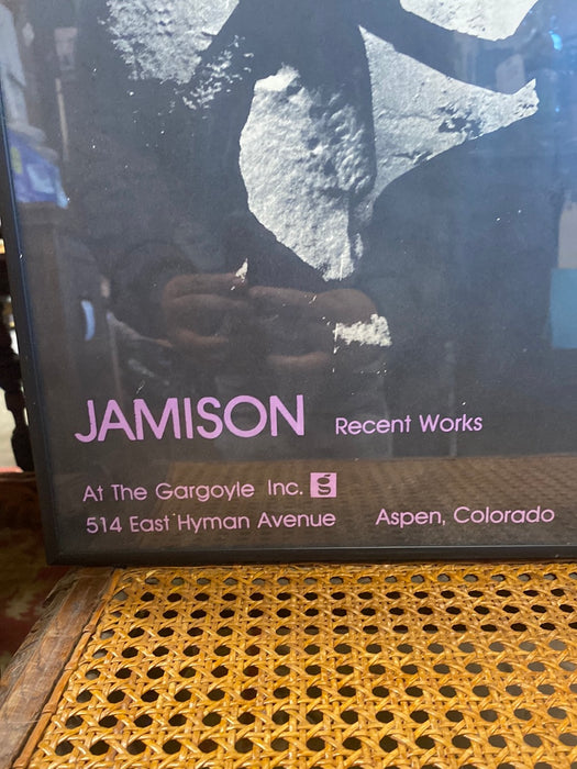 JAMISON EXHIBITION FRAMED POSTER