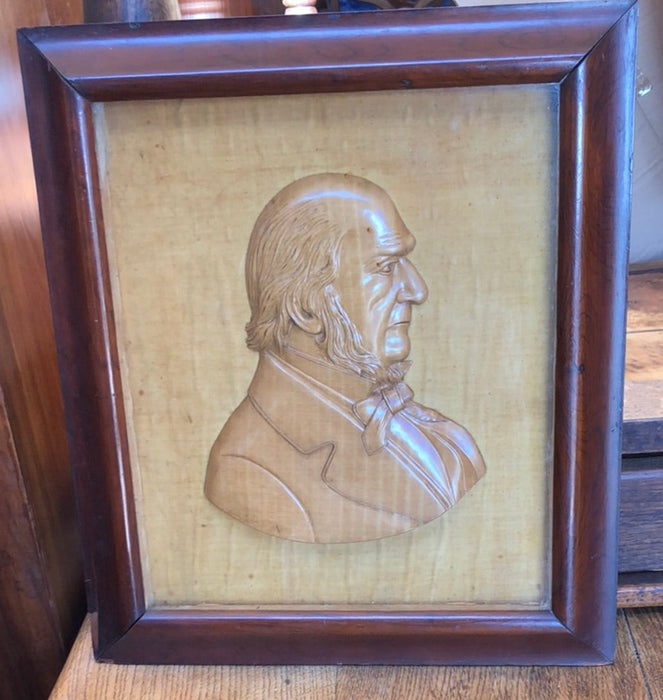 SHADOW BOX WITH WOOD PROFILE