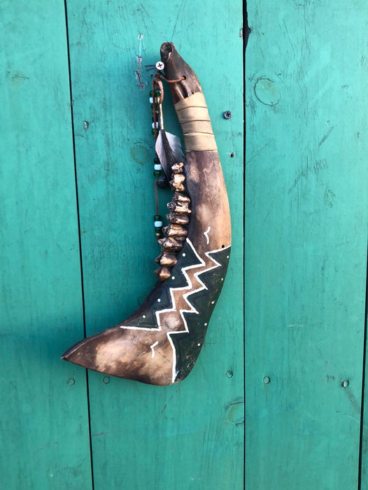INDIAN JAWBONE WEAPON