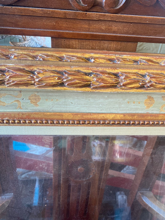 GREEN AND GOLD FRAMES WITH LAURELING - EACH
