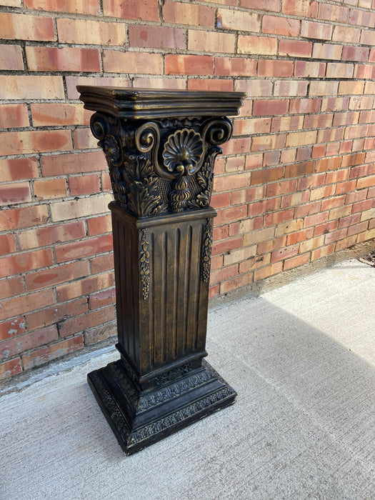 CHINESE COMPOSITION PEDESTAL NOT OLD