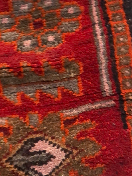 PERSIAN HAND TIED RUG WTH WOMEN