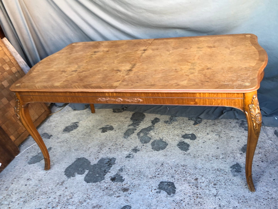 LOUIS XV HOOF FOOTED TABLE BY MOUNT AIRY FURNITURE COMPANY