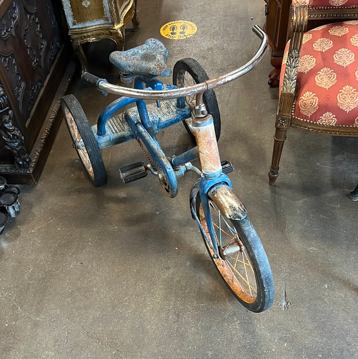 BLUE TRICYCLE CIRCA 1930'S-40'S